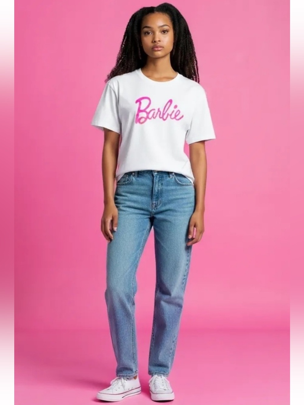 Runway Paris Sequin Barbie Shirt